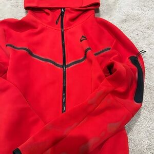 Nike Red Jacket with Black Accents